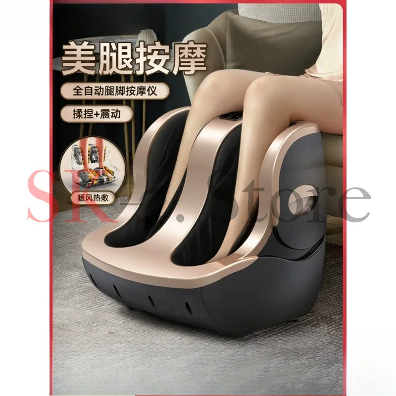 Foot Massager Machine Electric Heated Foot And Calf Massager For Leg Muscle Relaxation Automatic Foot Therapy Device Home