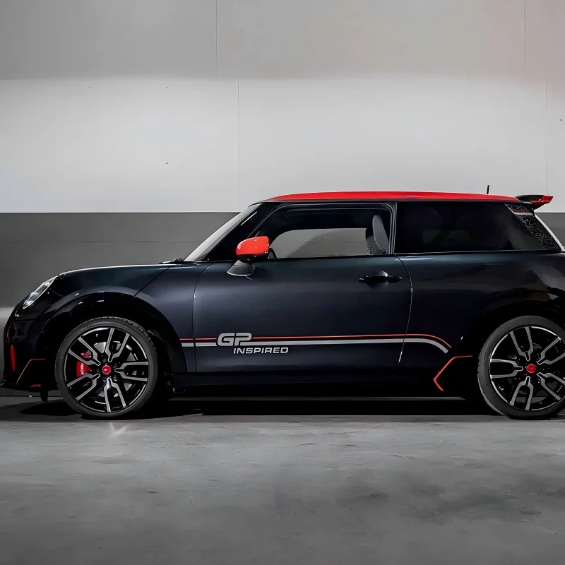 Sporty Style Body Side Decal Kit for MINI Cooper F66 | Inspired by GP Racing Models