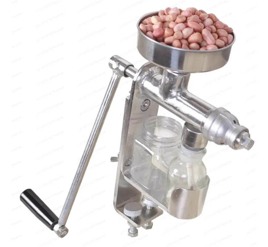 Export stainless steel hand crank household small micro oil press