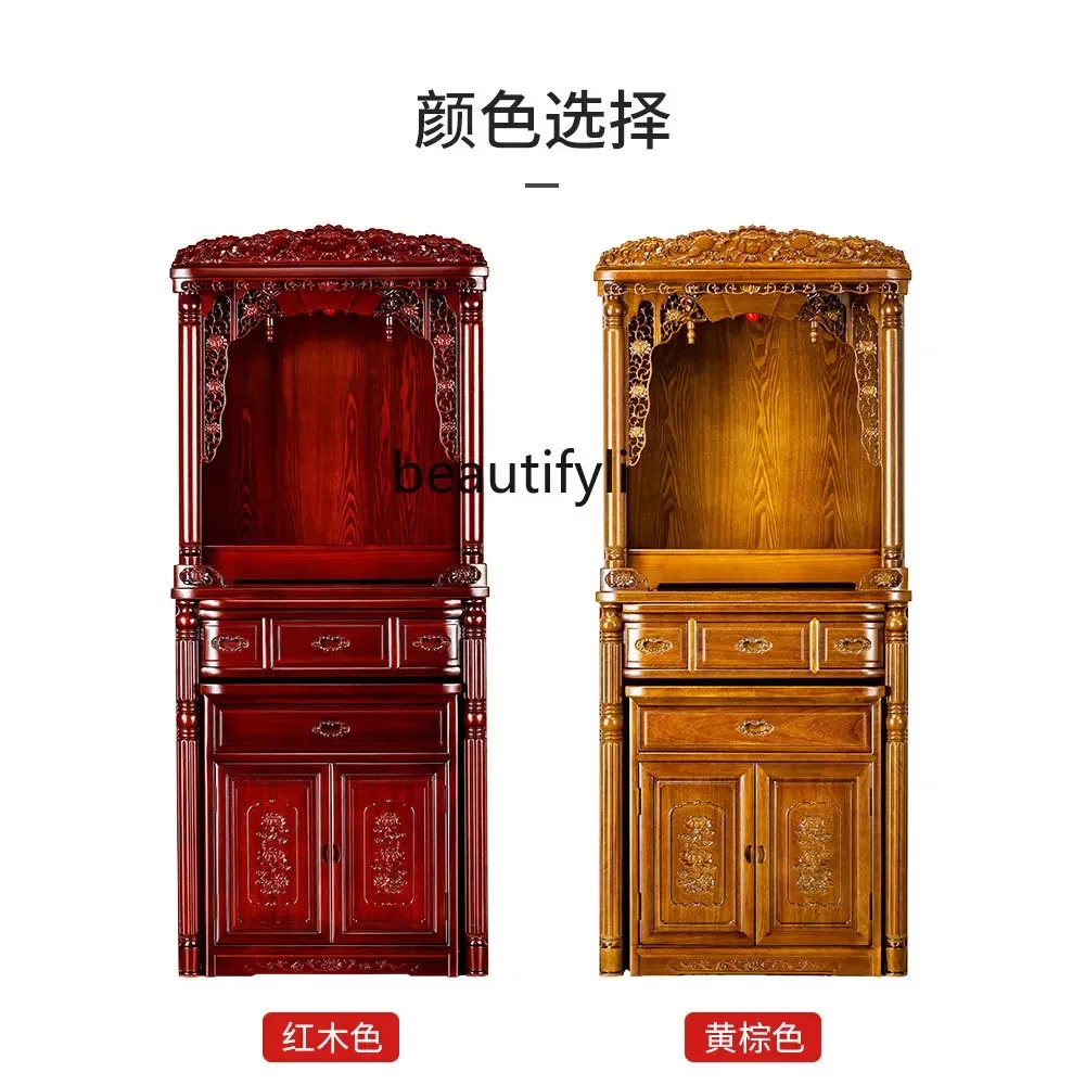 

zxqCabinet Buddha Shrine Altar Modern Simple Home Buddha Shrine Buddha Cabinet Clothes Closet Statue Altar