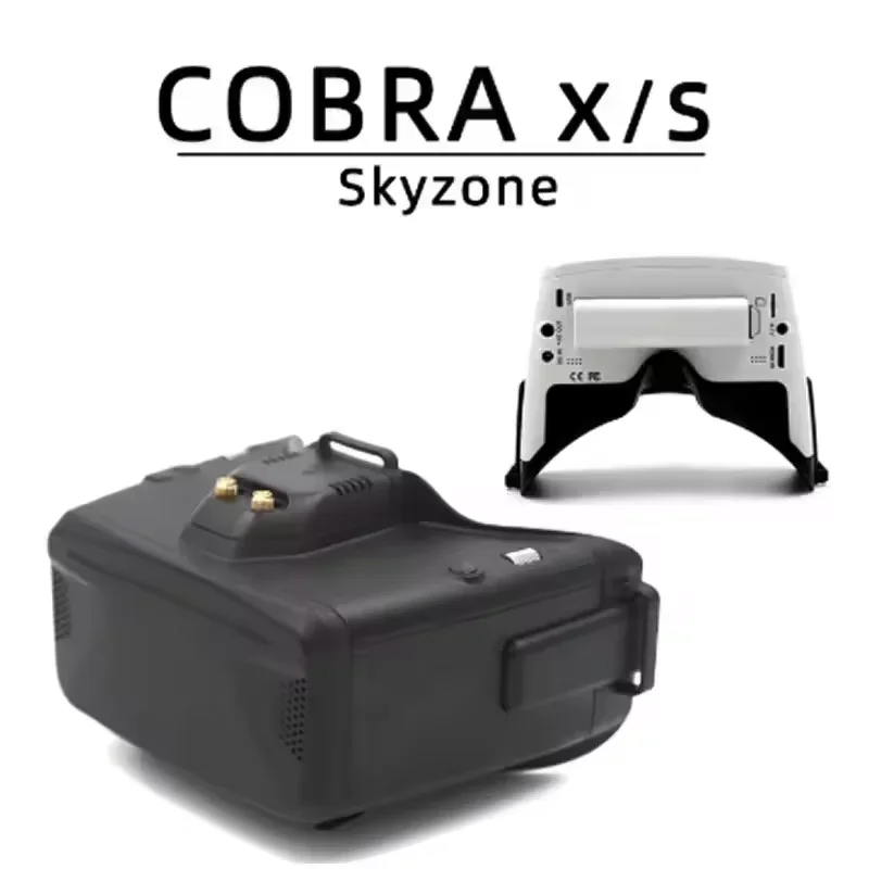 Skyzone Cobra X V4 5.8GHZ 48CH 2-6S FPV Goggles 4.1'' 1280*720 LCD Screen Head Tracker DVR For FPV Racing Drone Accessories