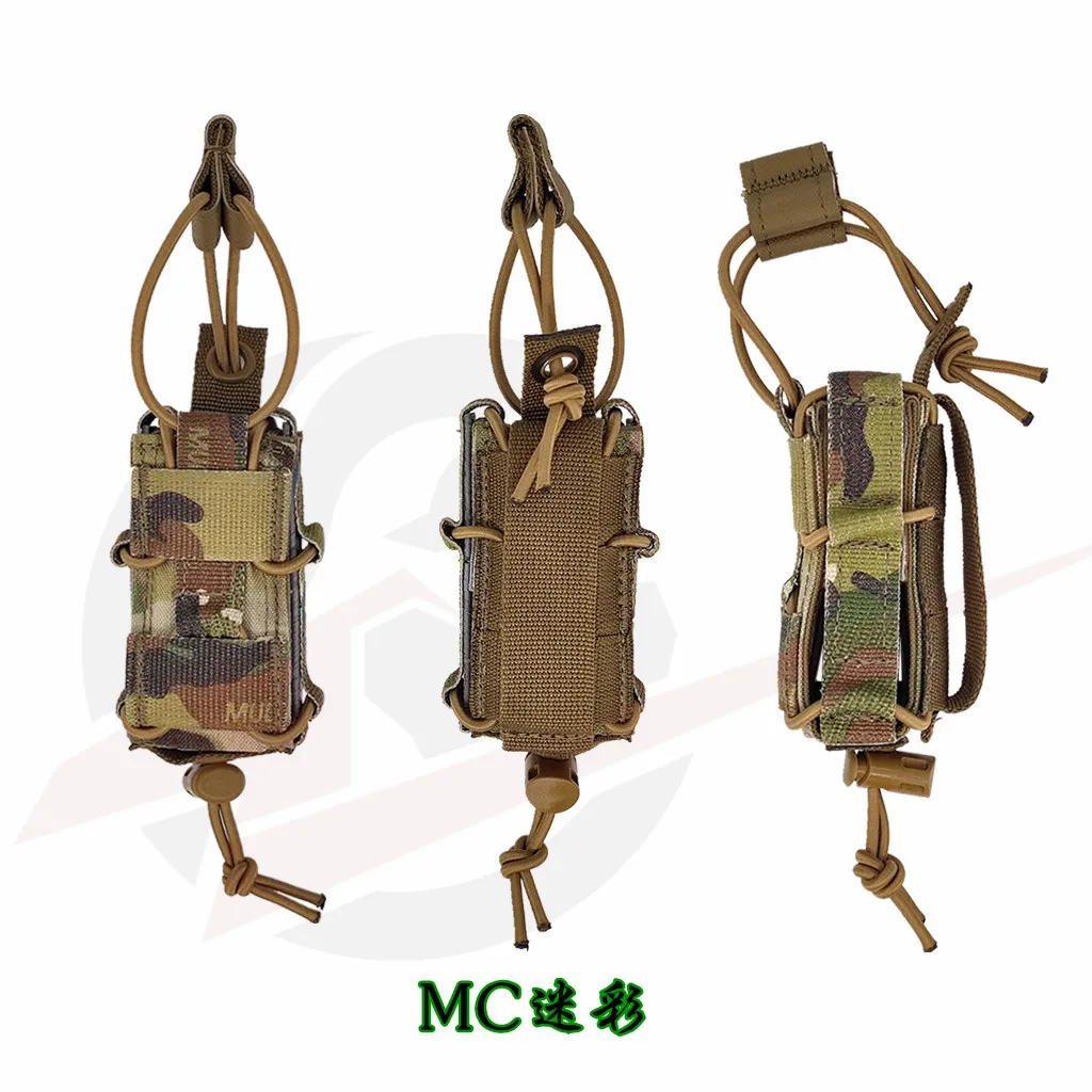 Funda táctica portacargador 9mm MOLLE multicam - imagen 2