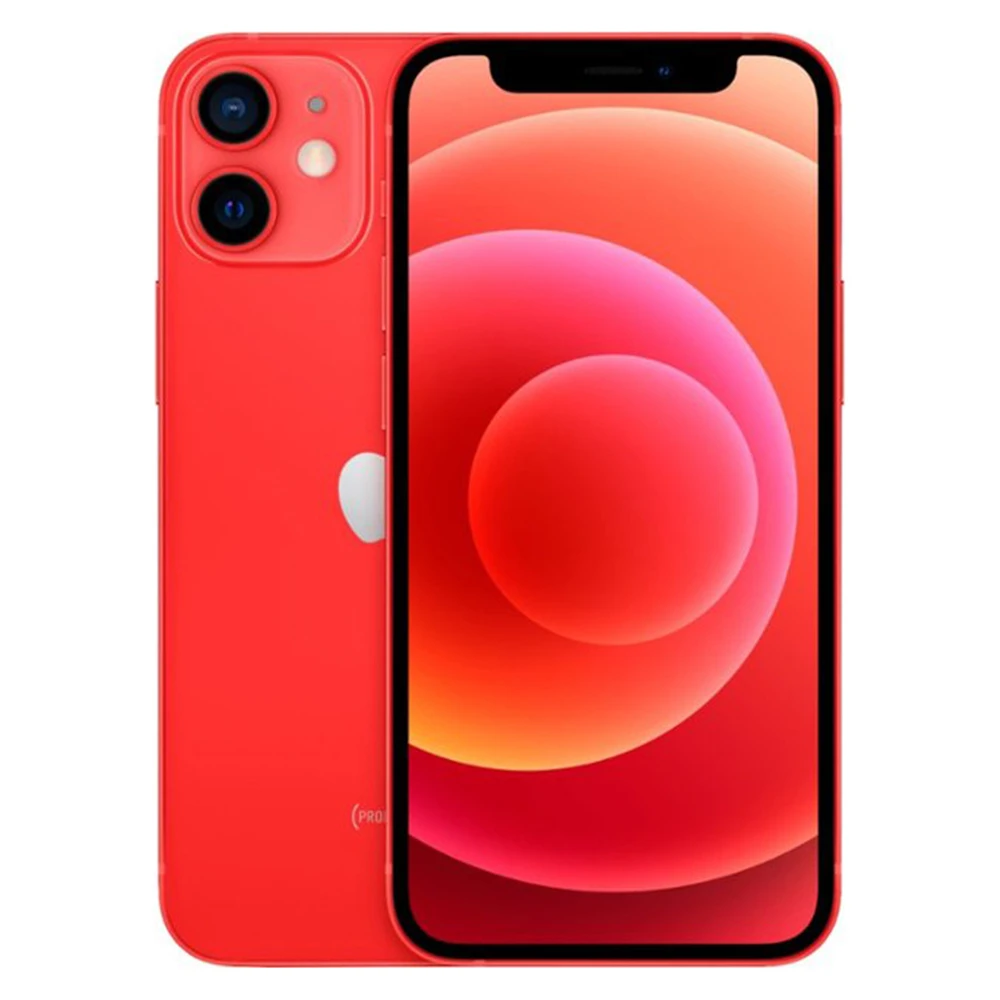 هاتف iPhone 12 mini A2176 64GB 128/256GB ROM 4GB RAM 5.4 "Super Retina XDR OLED Face ID A14 Bionic eSIM 12MP هاتف محمول أصلي