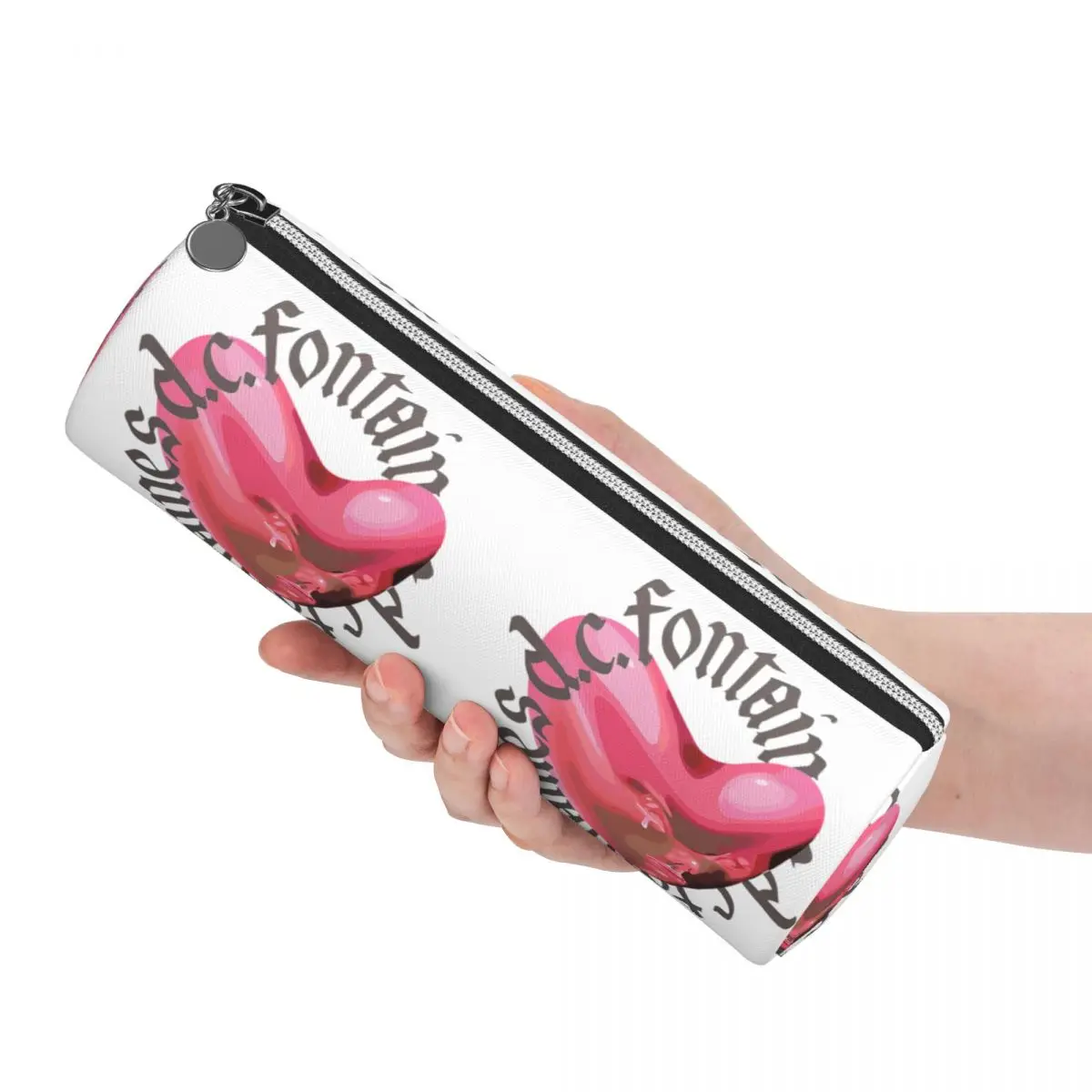 Fontaines DC Romance Pencil Cases Pen Holder Cylinder Pen Box Pencil Bag for Studen Gifts
