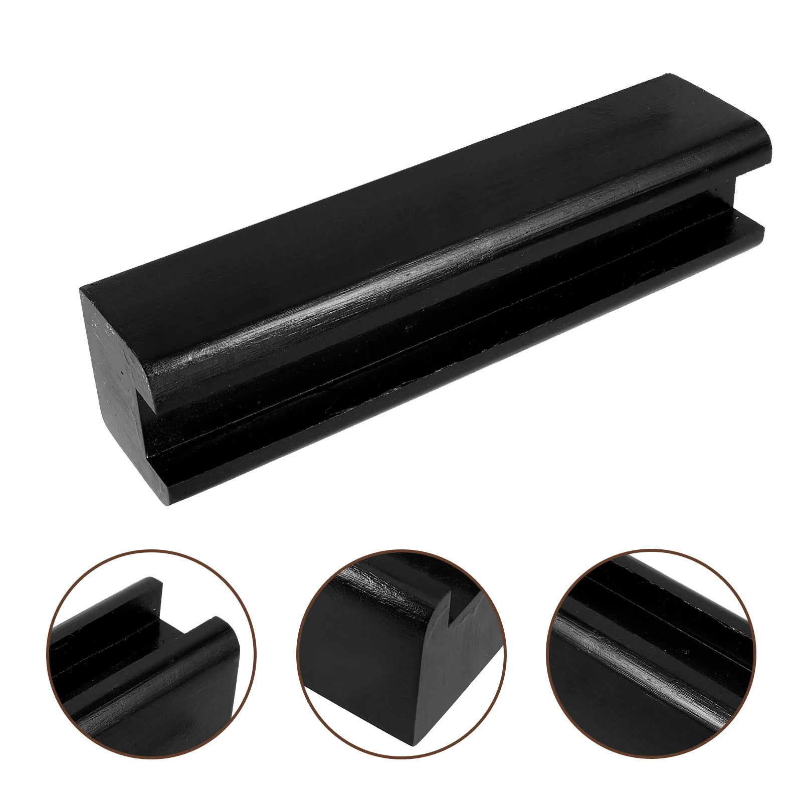 

Wooden Full Length Mirror Holder Anti-Skid Base Stand Support Simple Design Floor Mirror Rack Multi-Use Display Stand