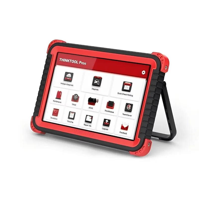 

Pros Bi-Directional Scanner Full Systems Diagnostic Scan Tool, Topological Graph, 40+ Reset Services, ECU Coding