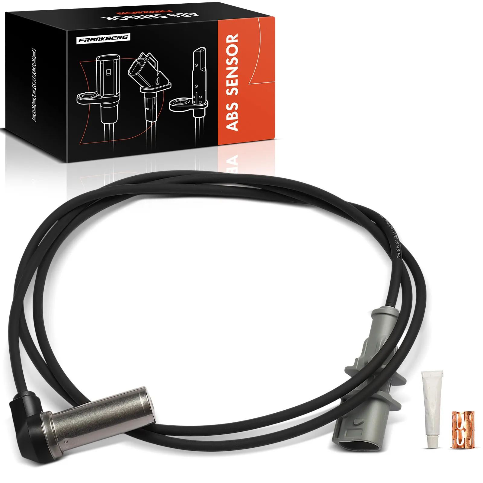 Frankberg 1x ABS-sensor vooras en achteras voor DAF CF XD XF XG Bj vanaf 2001 4410351450 1862602 1869290