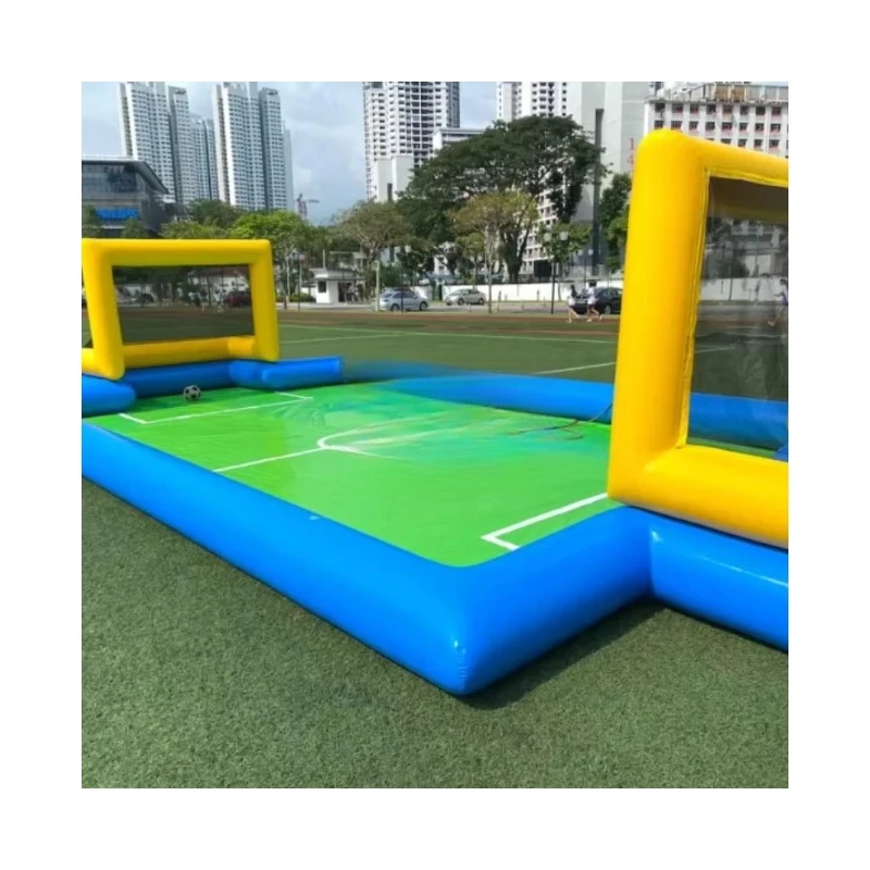 Quality Assurance Portable Inflatable Football Field Inflatable Soap and Adult Football Field