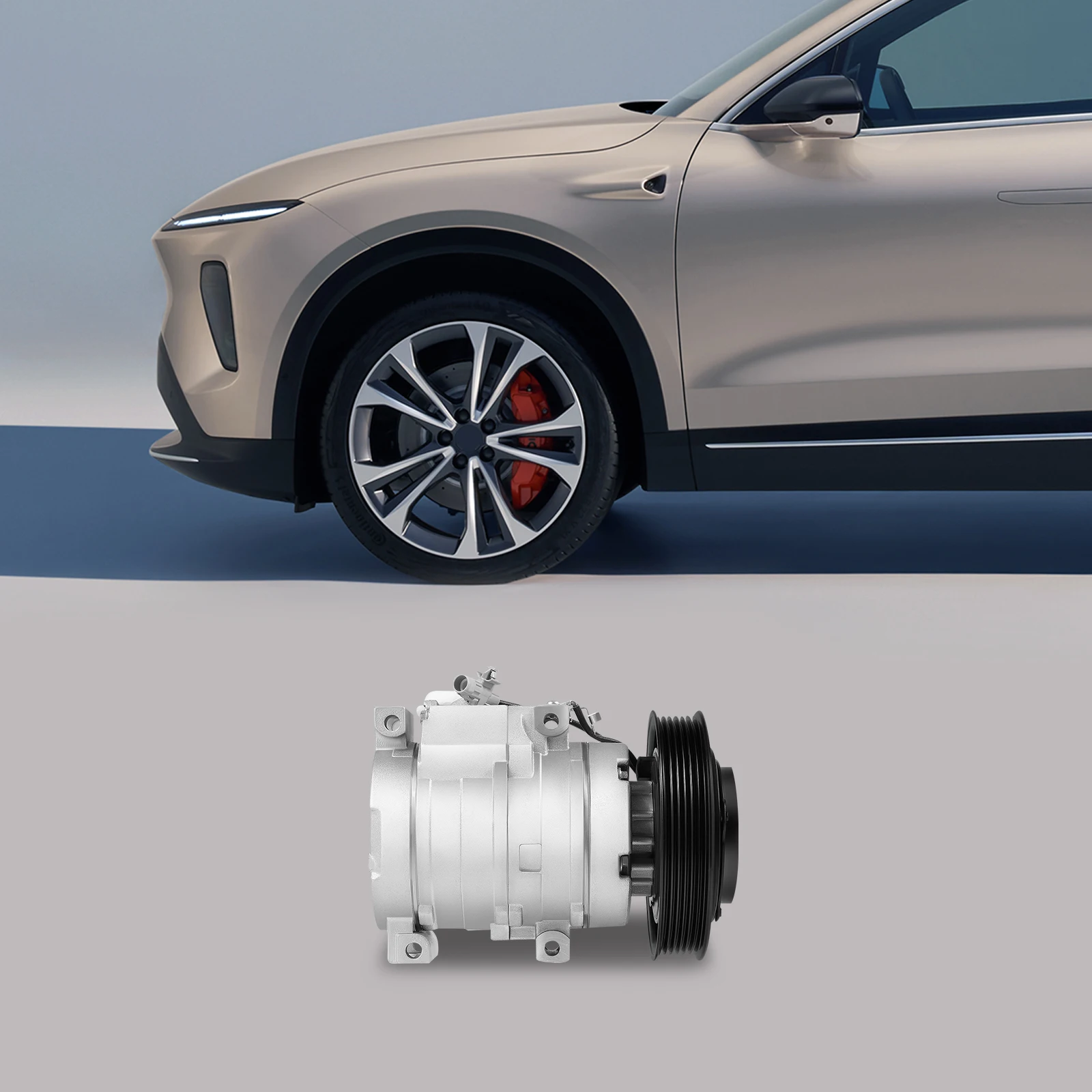 ضاغط تكييف الهواء الحديث مع مضخة ضاغط مكيف الهواء القابض لكاديلاك شيفروليه جي إم سي هامر #5