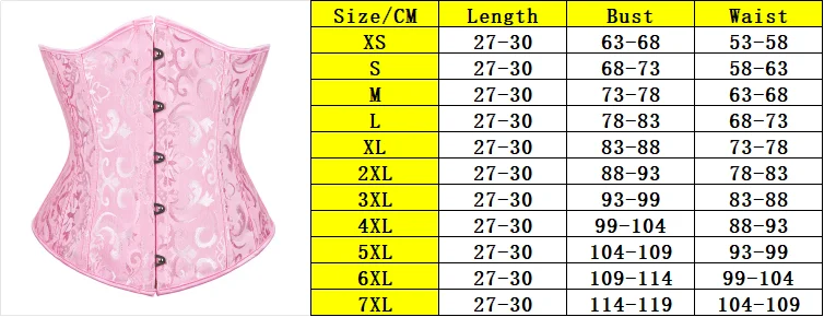 Sexy Satin-Overbust-Korsett-Oberteil, Spitze, Schleife, verziert, Clubwear, Showgirl, Body Shaper, Übergröße – Detail 2