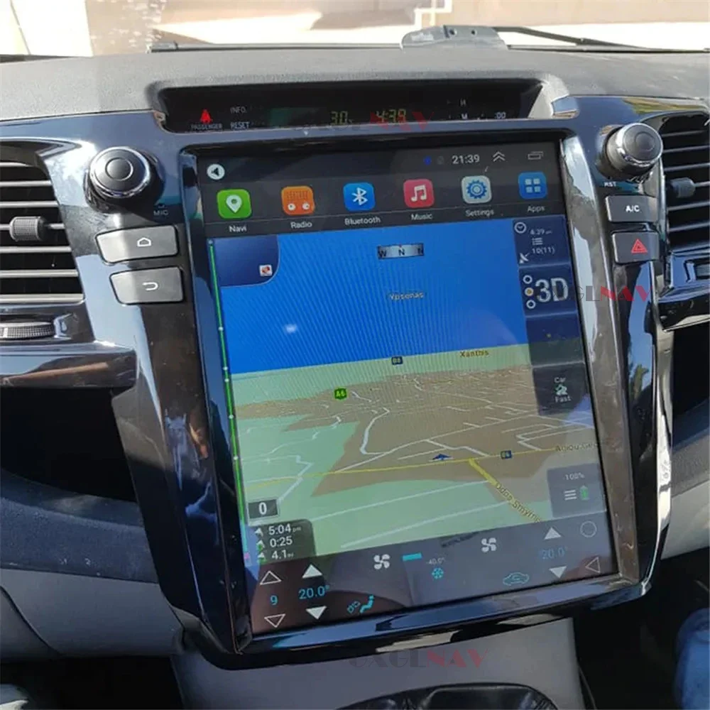 Android 13 For TOYOTA Fortuner HILUX Revo 2005-2014 Car Video Player Radio Car GPS Navigation Stereo Head Unit Vertical Screen - Image 5