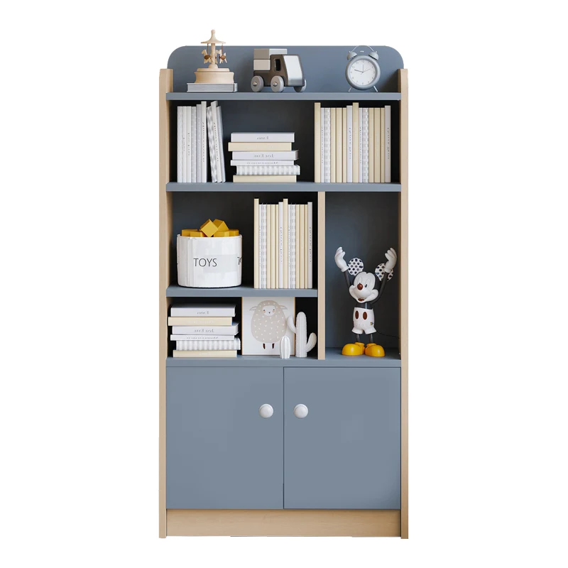 

1 Children's bookcase bookshelf children's room toys solid wood children's baby storage cabinet