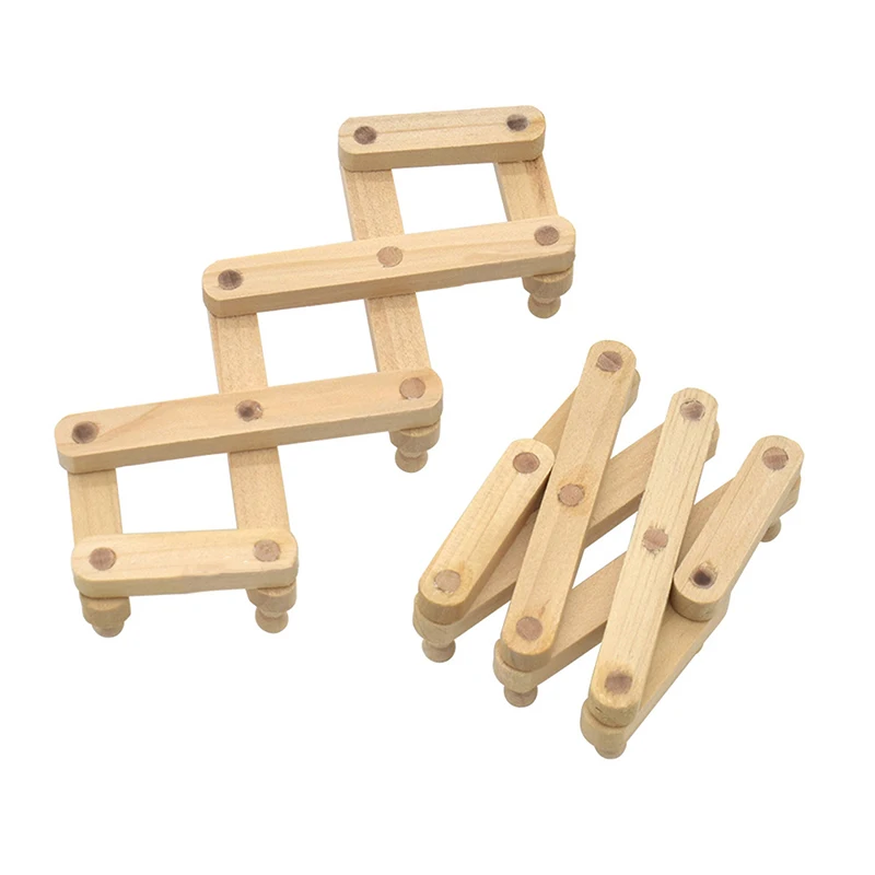 Dollhouse Mini Furniture Wooden Scalable Wall Hanging Model Furniture Accessories Mini Wall Hook Coat Rack Entrance Key Hook