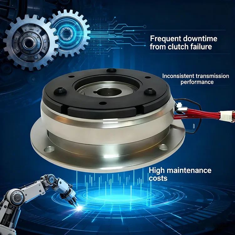 

TLF High Quality Dry Single Plate Ce Certified Clutch 24V Centrifugal Electromagnetic Clutch Single Disc for Industrial Brakes