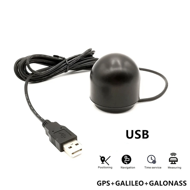 1 Piece GNSS GLONASS GALILEO Receiver Antenna Module Plastic As Shown Better Than BU-353S4 TOPGNSS Module