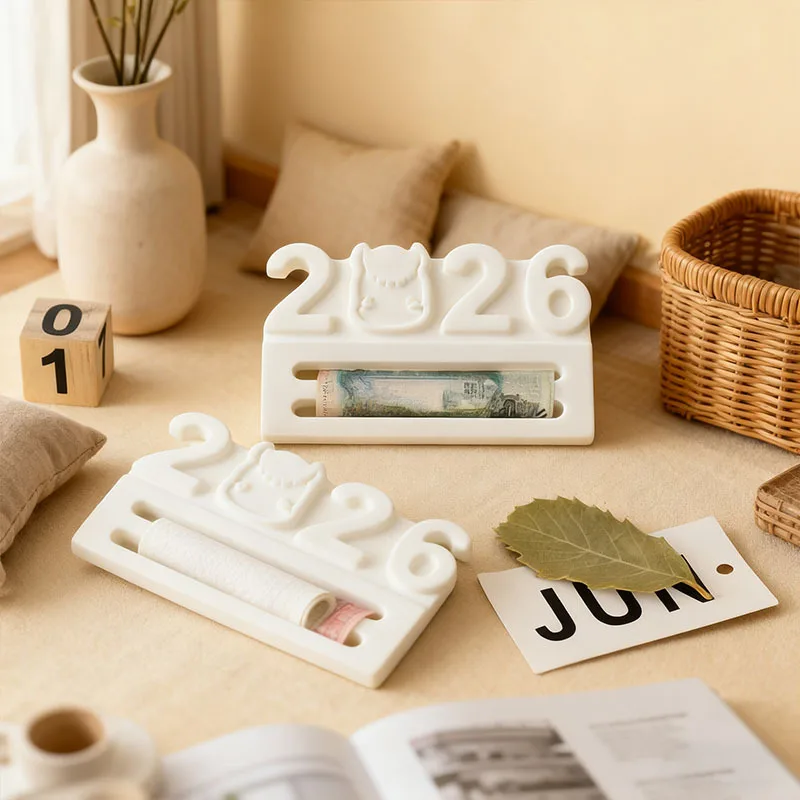 DIY New Year Gift Bracket Decorative Epoxy Silicone Mold Home Ornament Gypsum Pendant Silicone Mold For Resin Making