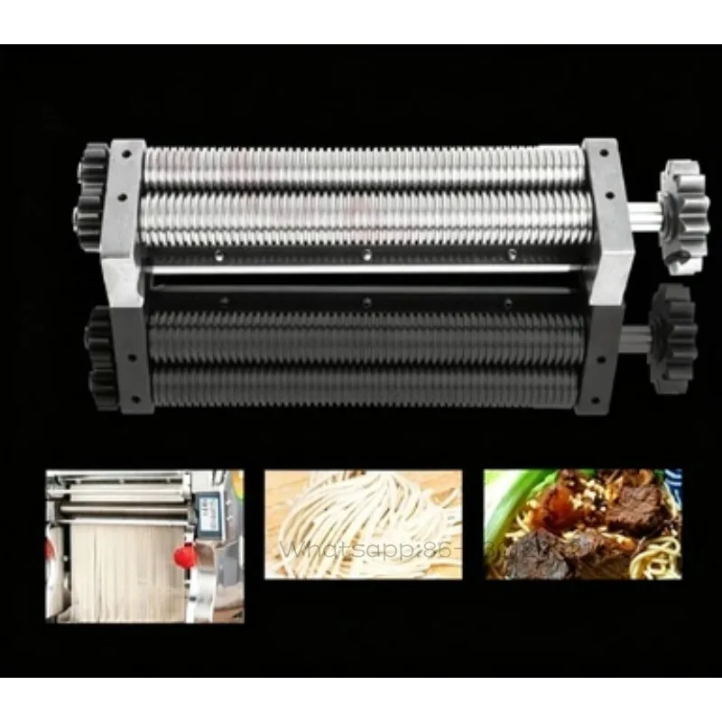 Stainless Steel Noodle Cutter Roller Replacement, 1.5/1.8/2.5/2&6mm Multi Size Dough Cutting Blade for Electric Pasta Press Mach