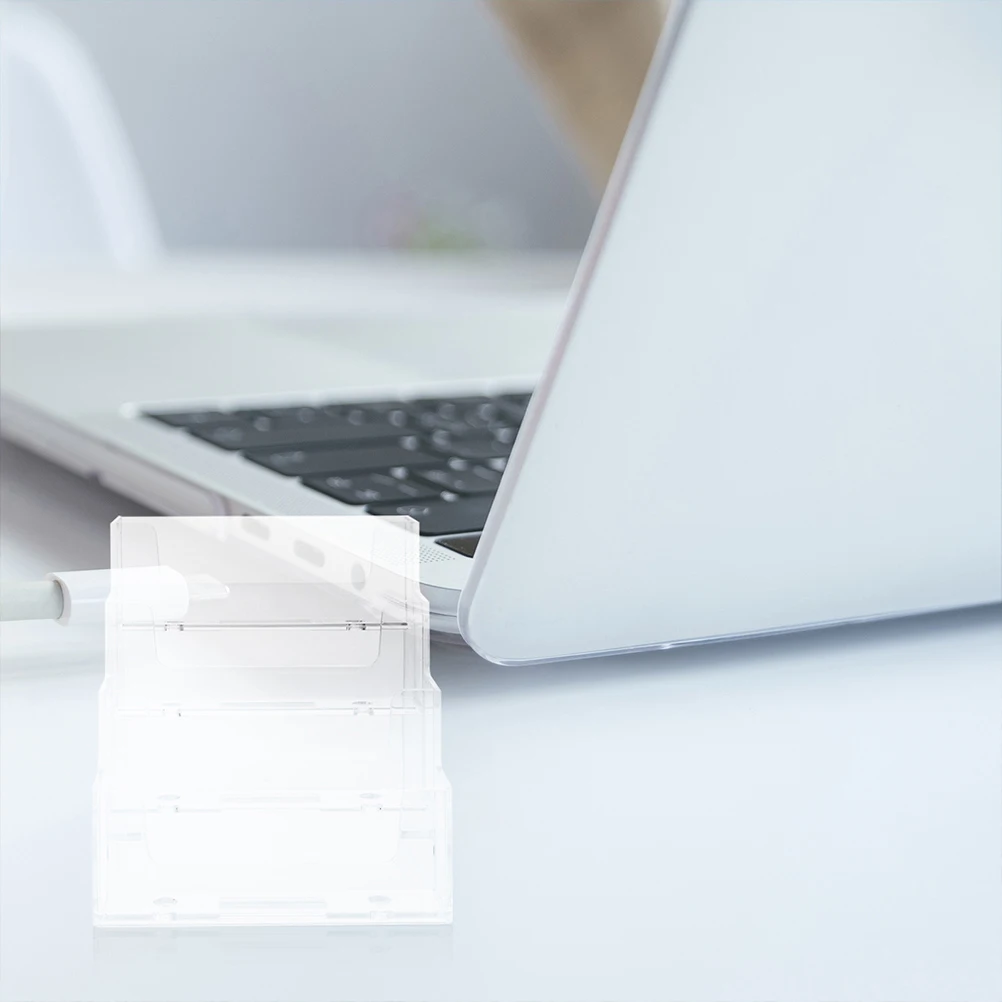 

2 Pcs Business Card Case Cards Display Rack Business-card-holders Man