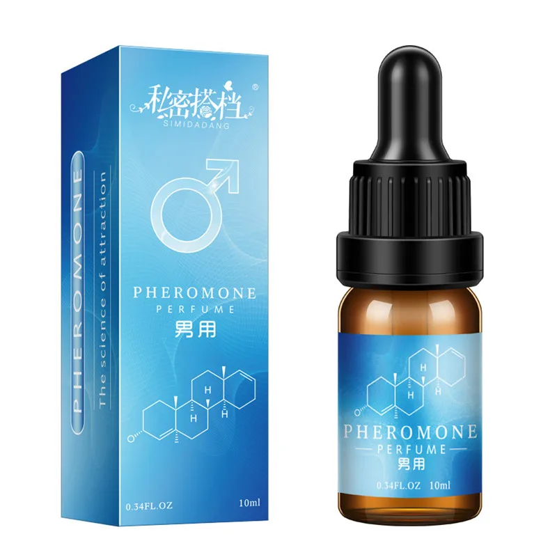 Caiqing 10ml Pheromone Perfume Aphrodisiac Woman Orgasm Body Spray Flirt Perfume Attract Girl Scented Water for Men Lubricants