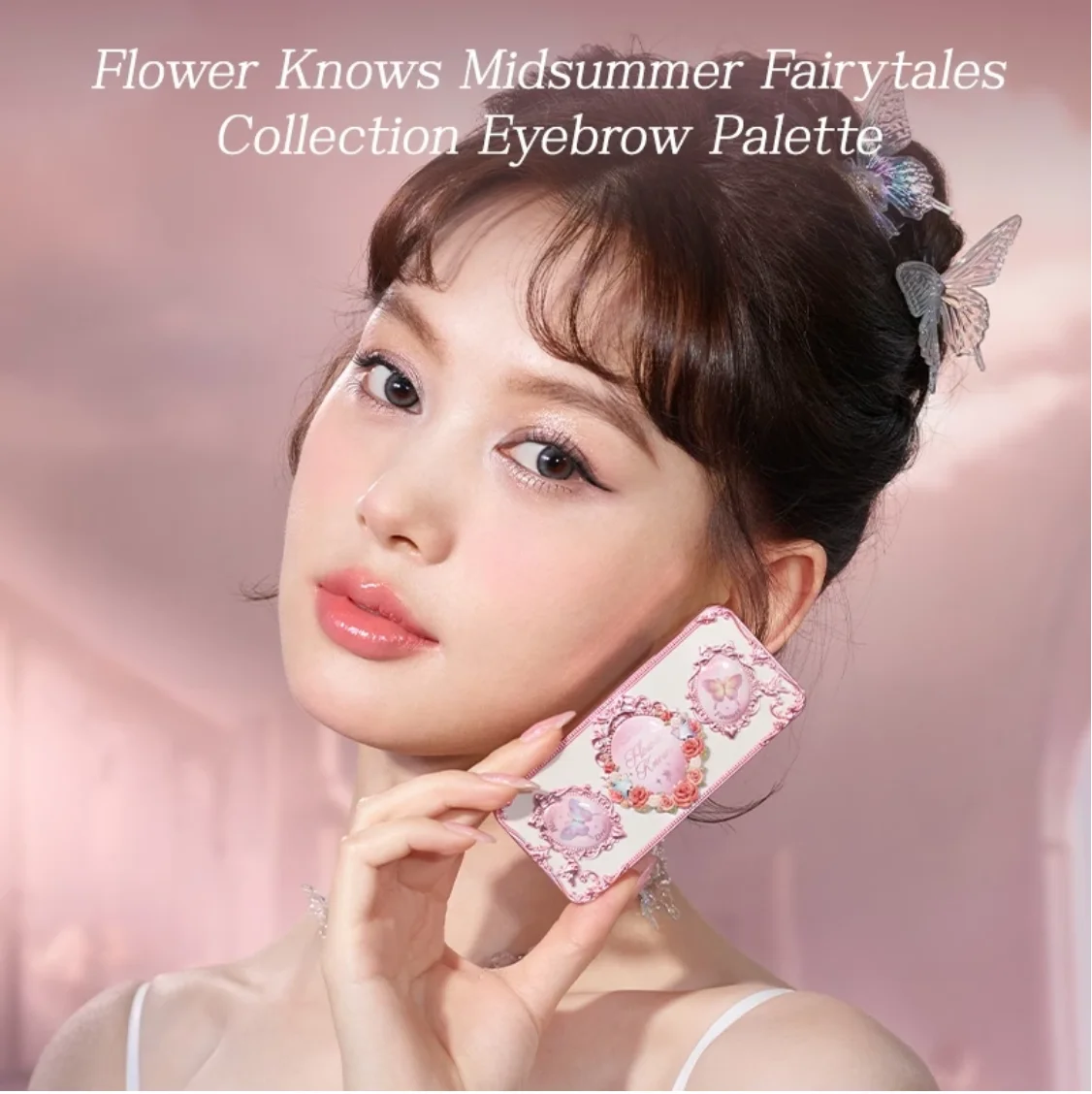 Flower Knows Midsummer Fairytales Collection Eyebrow Palette 4g Original Makeup Cosmetics Flowerknows