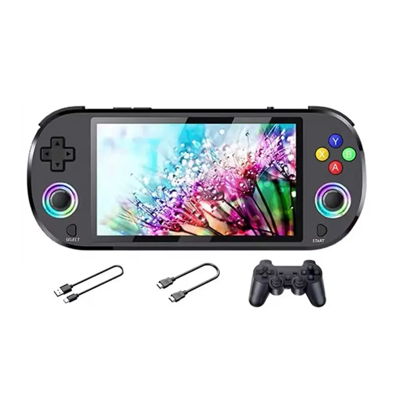 well-made-m22-pro-retro-game-console-64gb-50-inch-ips-display-rgb-led-joystick-support-linux-emelec-43-for-ps1-video-player-a