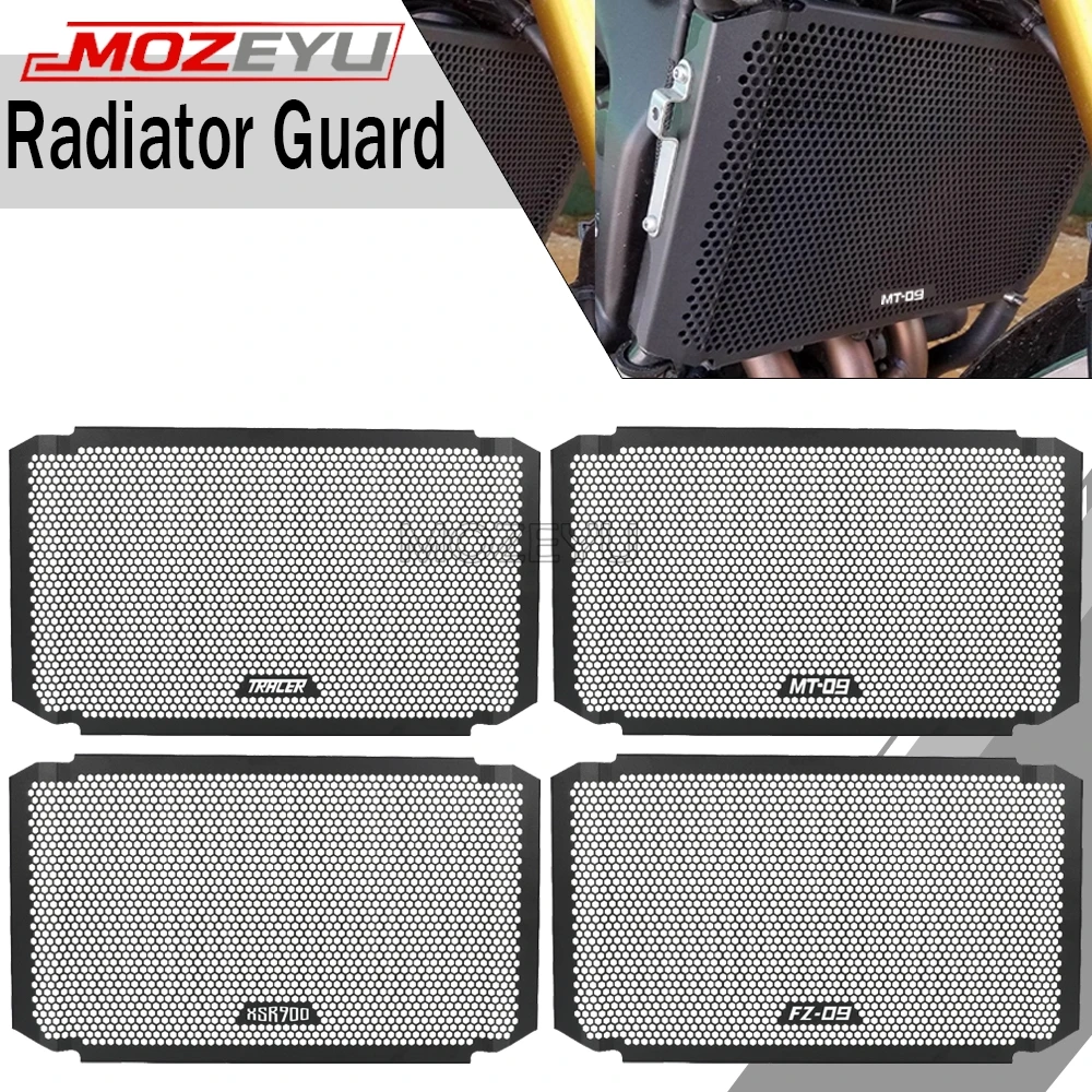 Motorcycle Radiator Guard Grille Cover Protection For YAMAHA MT-09 FZ-09 XSR900 XSR Tracer 900 GT ABS 2015 2016 2017 2018 2019