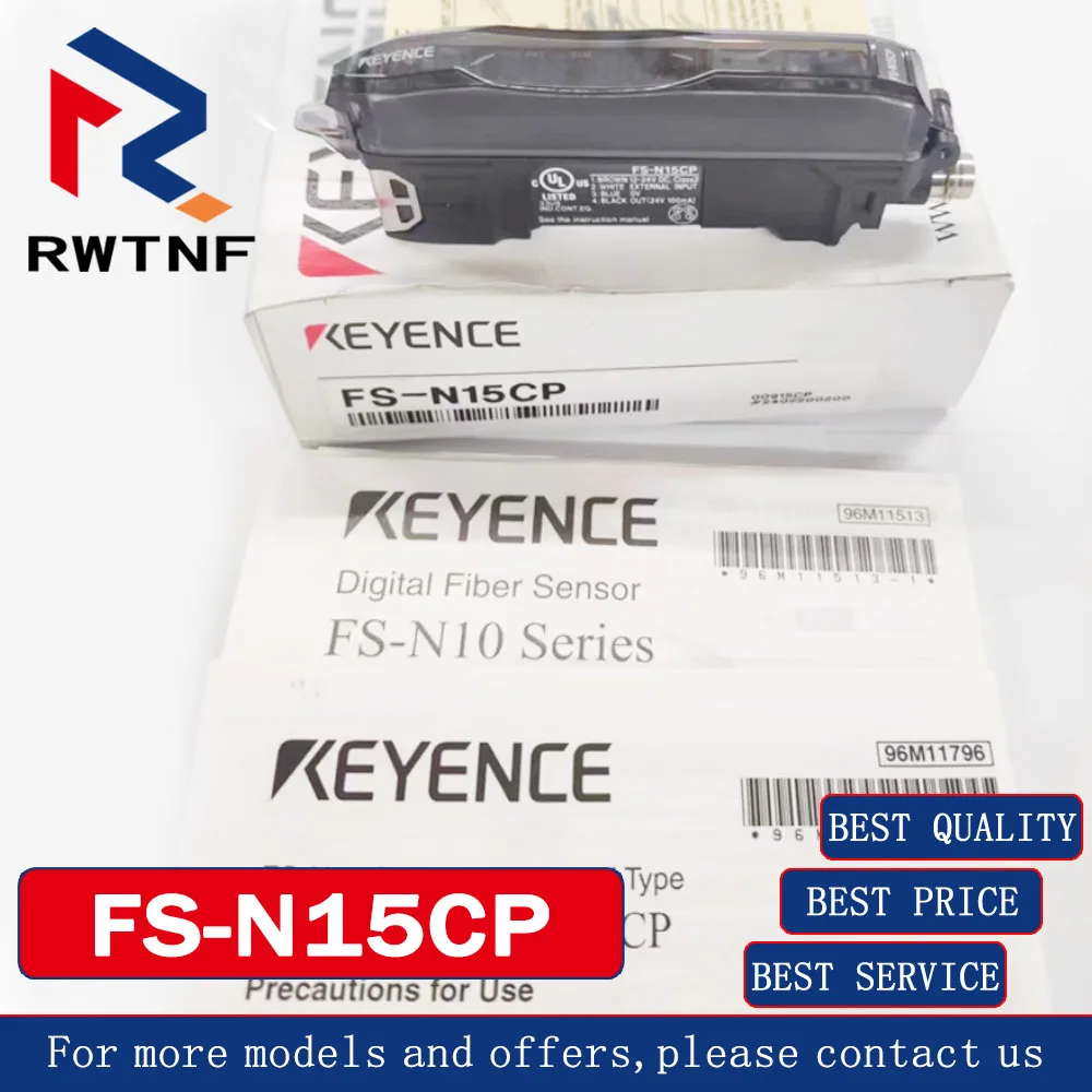 العلامة التجارية الجديدة حقيقية FS-N15CP KEYENCE الألياف مكبر للصوت الاستشعار 100% الأصلي ، مخزون المستودعات