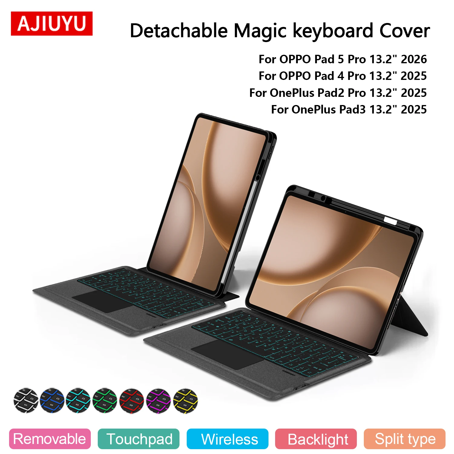 Touchpad Keyboard For OPPO Pad 5 Pro 4 Pro 13.2