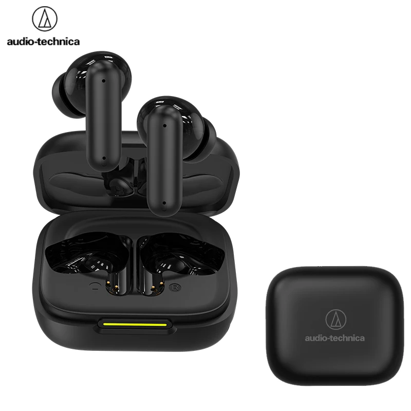 

Audio Technica Bluetooth Headset In-Ear HiFi Stereo Game Waterproof Headphones Wireless Sport Earphone With Mic Earbuds