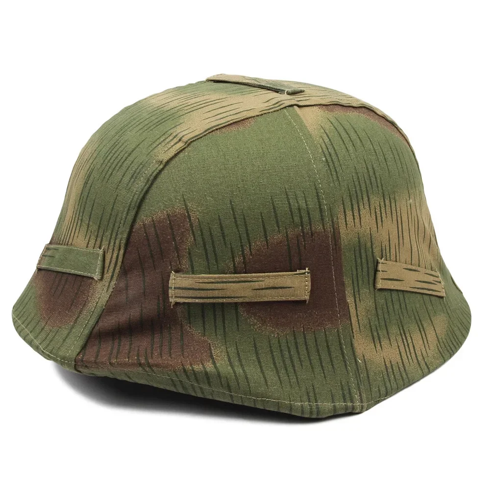 WW2 Helmet Cover M35M40M42 Casque Cloth Pattern for The Swamp 44 Camouflage Casque Cover Cloth Decorative Only Cover