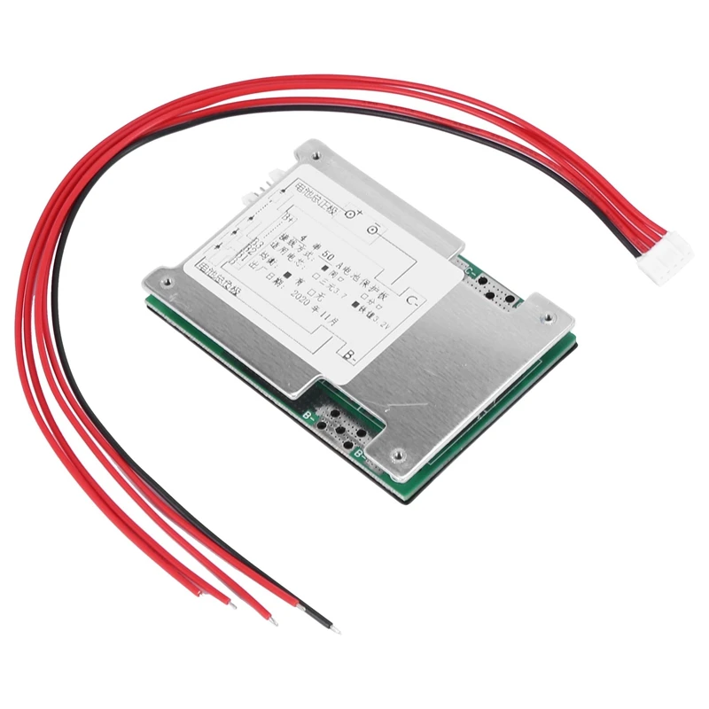 4S 12V 50A PCB Protection Board Inverter UPS Battery with Balance for LiFePo4 LiFe 18650 Iron Phosphate Battery