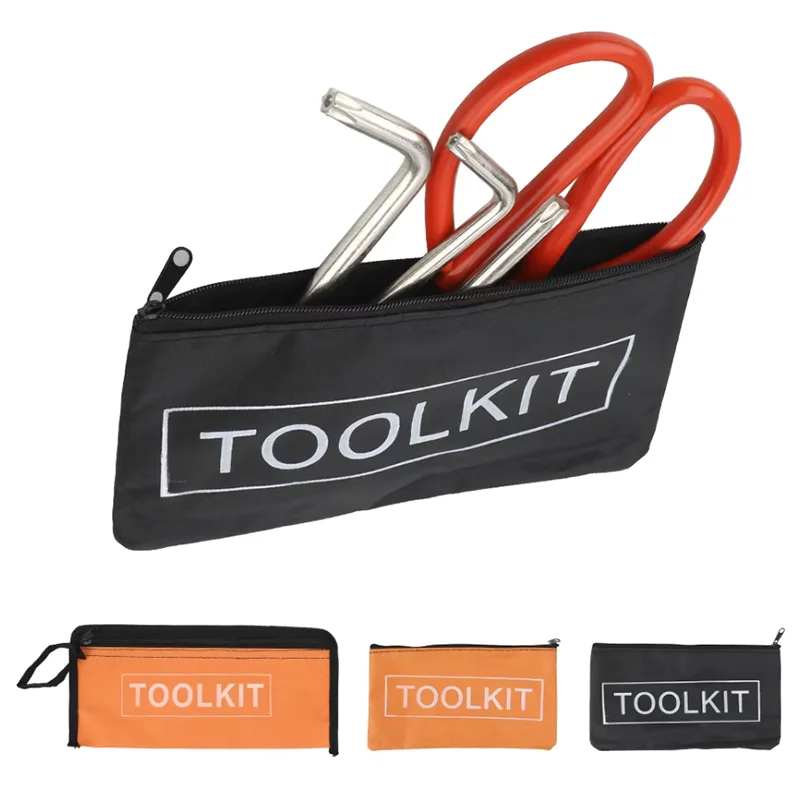 

High Quality Zipper Canvas Oxford Multi-function Portable Bag Waterproof Organizer Hardware Toolkits Small Tool Bag Storage Bags