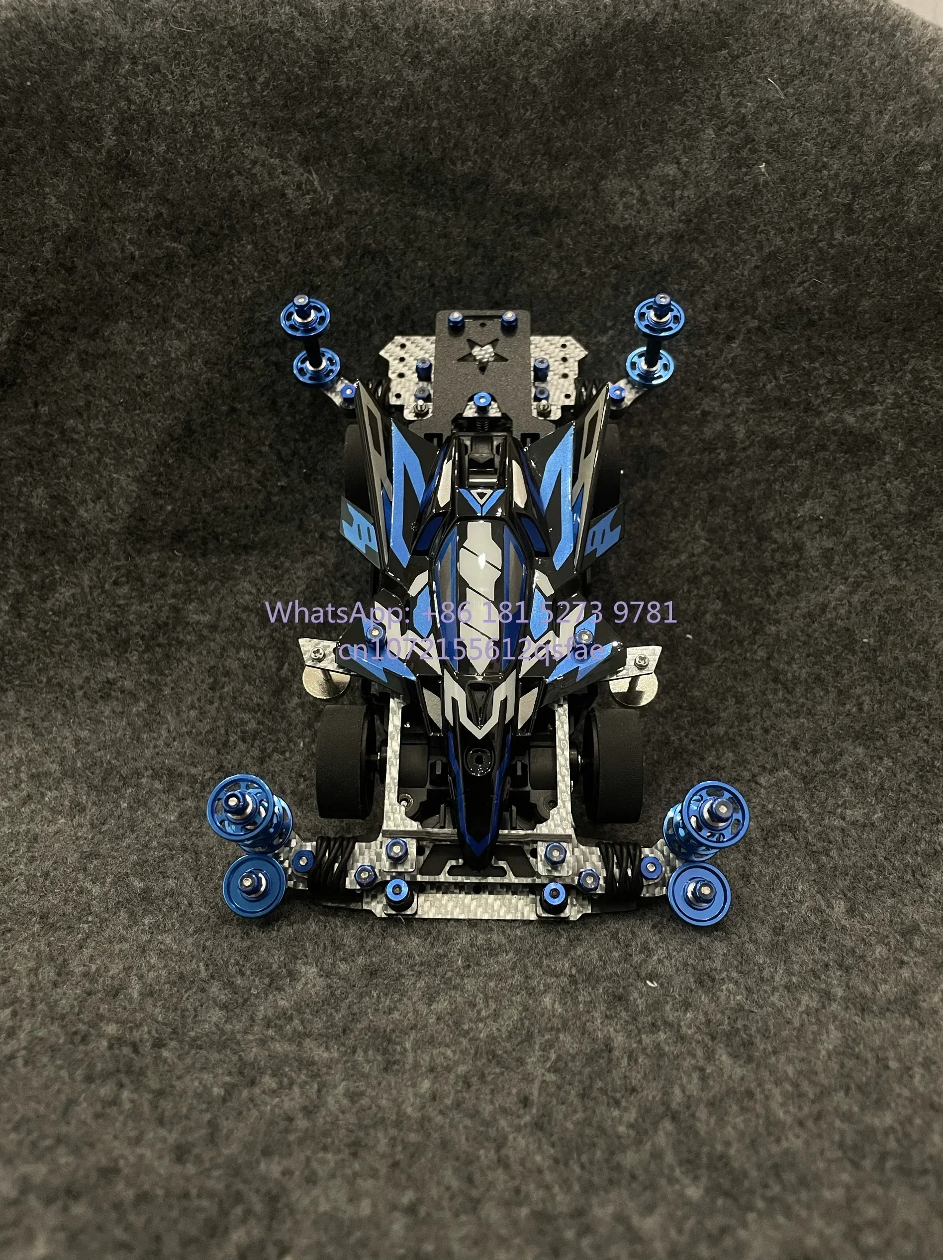 Tamiya 4WD Four-wheel Drive Car Ms/msl Chassis Modified Fish Car 2.0 Inner Shock Absorber Modified CNC Processing