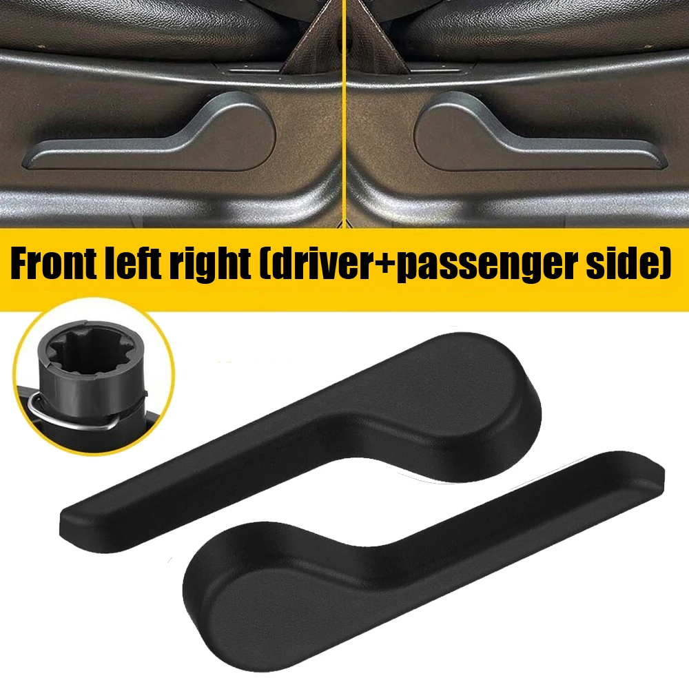 2x Car Seat Adjuster Car Seat Lever Handle Car Interior Accessories For 07-14 Chevy Silverado GMC Sierra Yukon 15232594 15232598