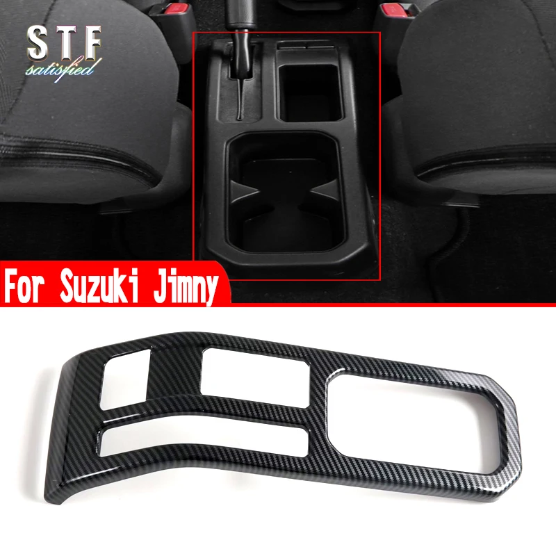 

For Suzuki Jimny JB64 JB74 2019-2024 Accessories Interior Cup Holder Cover Trim Decoration