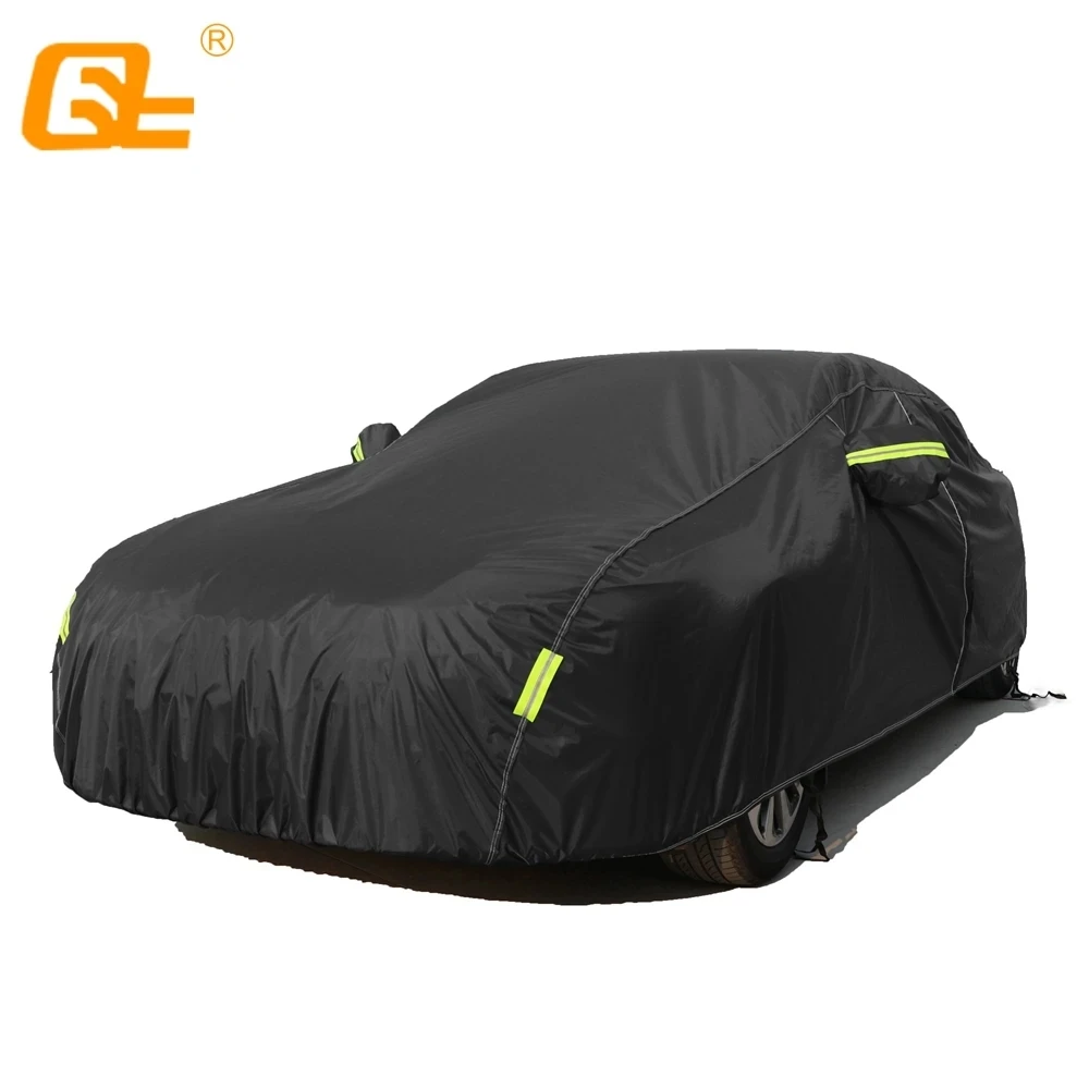 

190T Universal Car Covers Indoor Outdoor Full Auot Cover Sun UV Snow Dust Resistant Protection Cover Fit Suv Sedan Hatchback