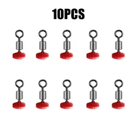 10/20pcs Fishing Tackle Running Ledger Zip Slider Beads Swivels Pulley Clip Line Rigs Iscas Pesca Fishing Tackle Gear Accessory
