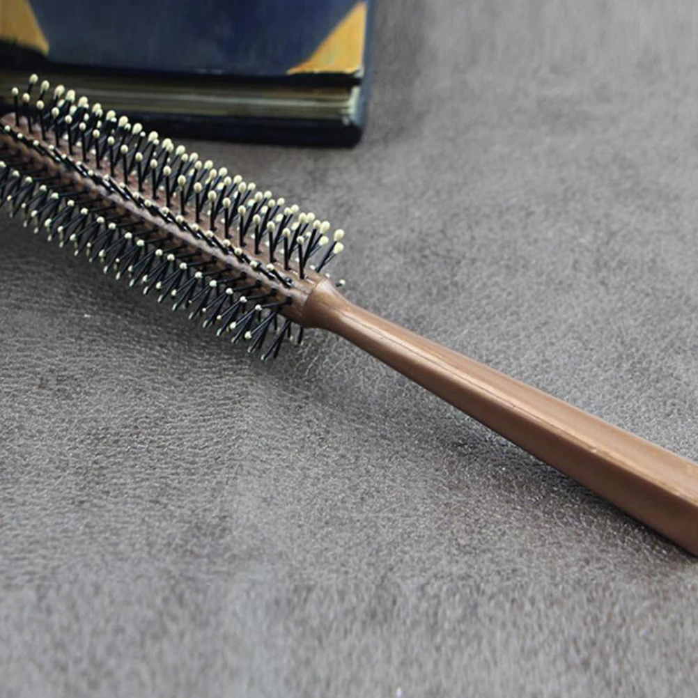 

4 Pcs Curl Styling Comb Massage Combs Roller Round Hair Hairbrushes Curls