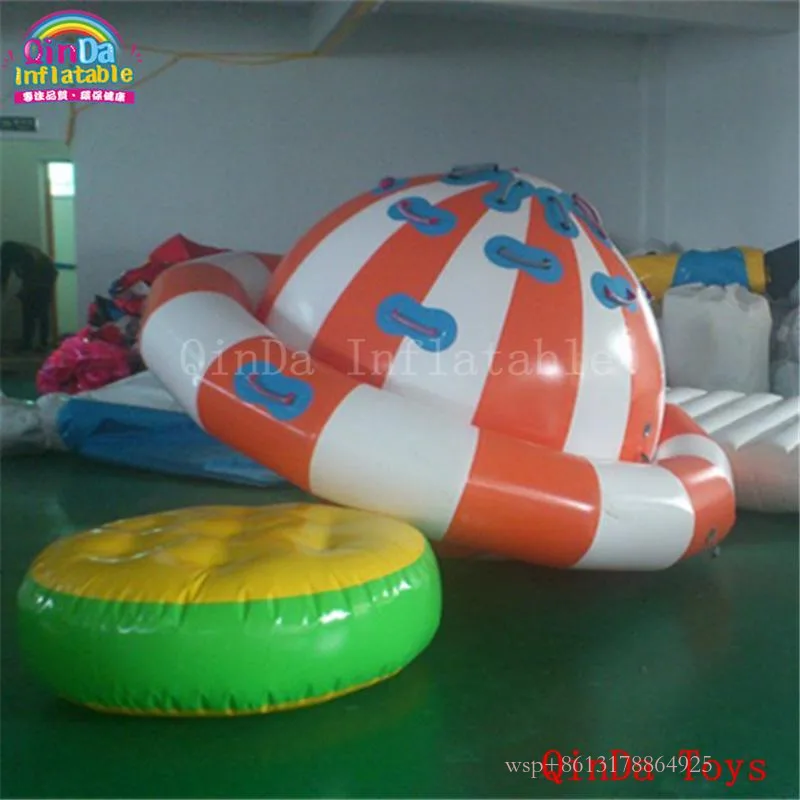 Water Exciting Sport Saturn 3.5M UFO Saturn Ball,0.9Mm PVC Inflatable Saturn Toys With Factory Price