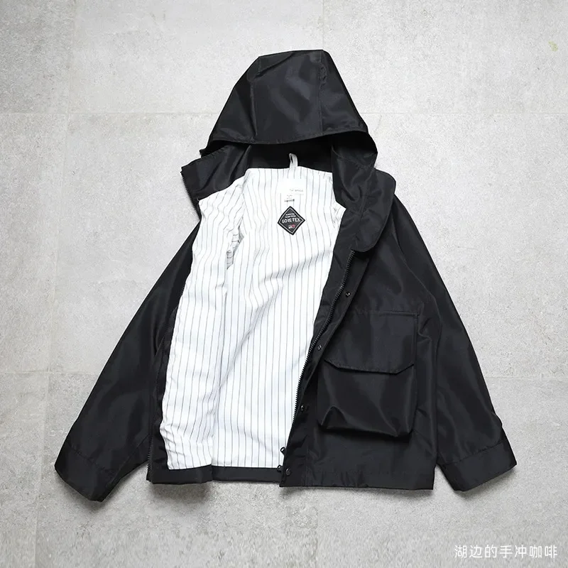 Japanese Cruiser Gore 2L Outdoor Casual Hooded Large Pocket Windproof Waterproof Jacket