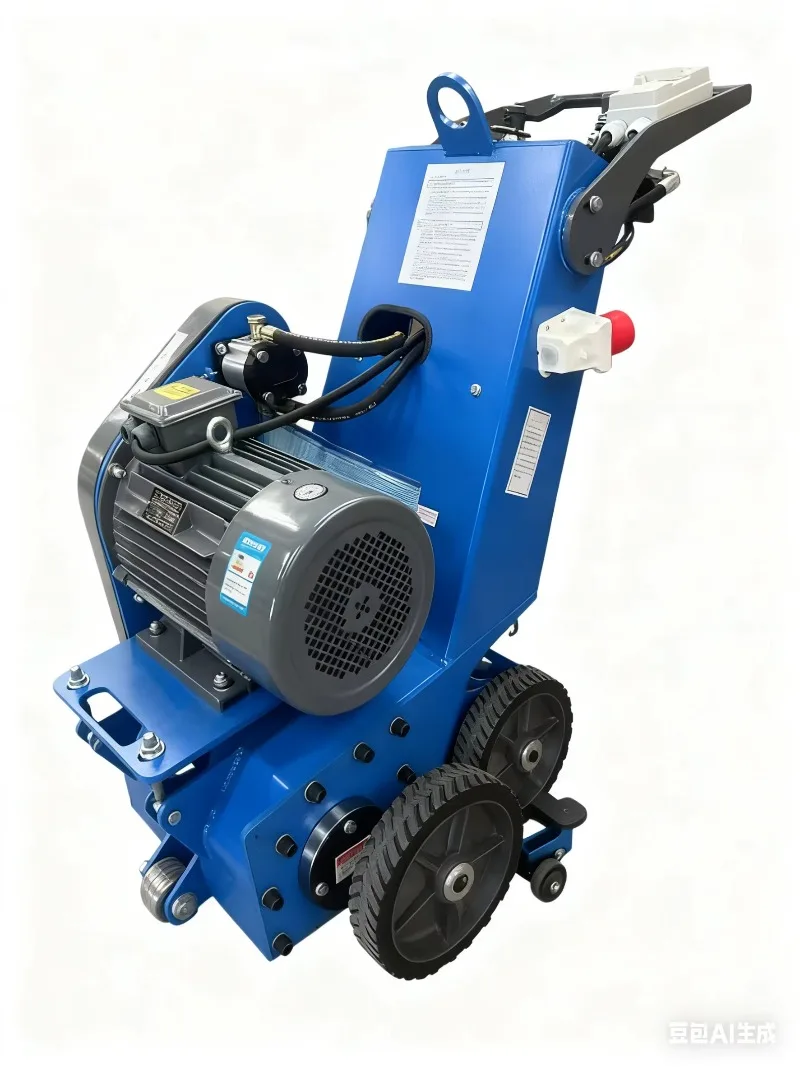 High speed adjustable depth electric hydraulic milling machine concrete scarifier