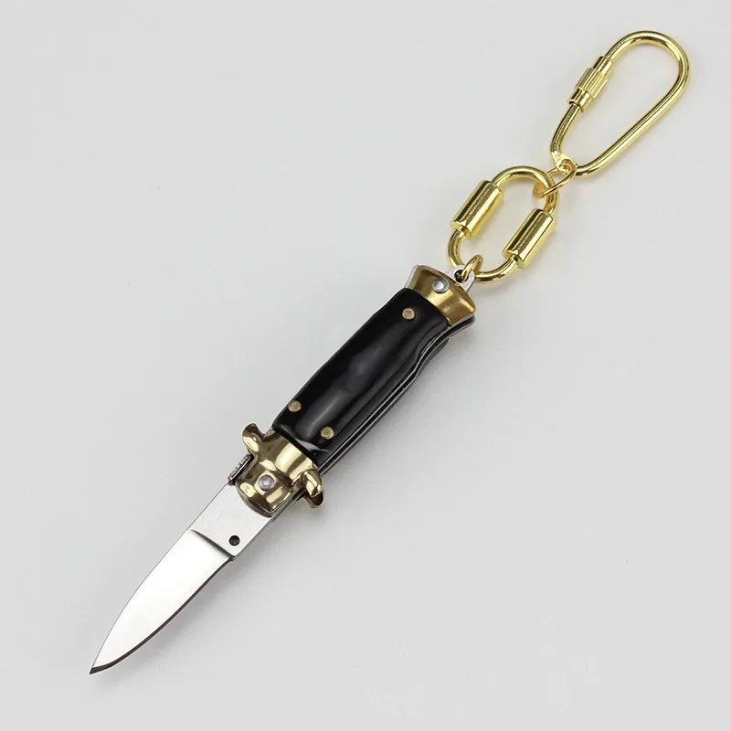 Hot New Mini Keychain Knife Express Opening Tool Outdoor Camping Fishing Multifunctional Portable Folding Knife