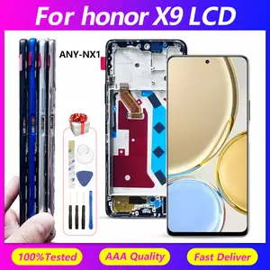 Bilashmart Huawei Honor X9 5G Screen Assembly with Frame ANY NX1 Screen Display LCD Screen Internal and External Screen Integration