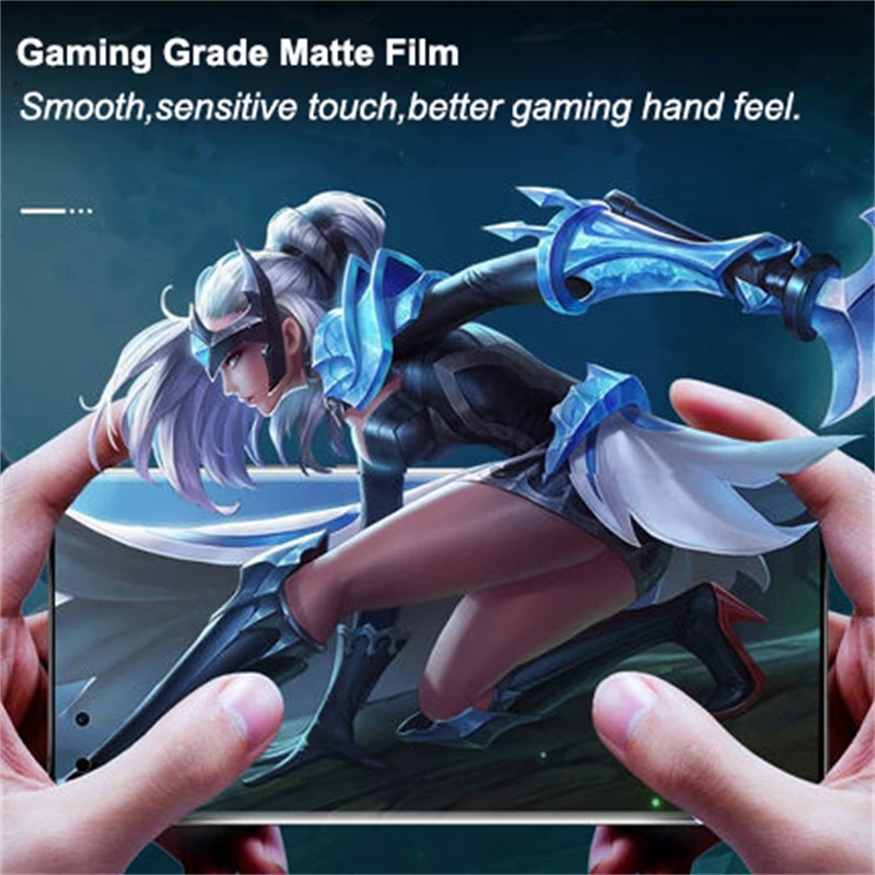 Vormir Matte Frosted Hydrogel Movies Sheet Anti-fingerprint Screen Protectors for Cellphone Gaming Film for iPhone Skin Machine