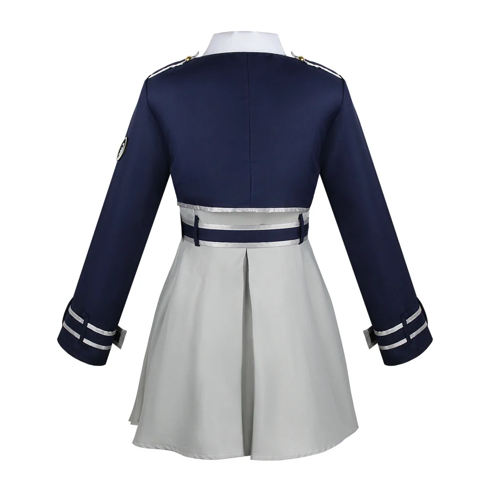 Costume de Cosplay de l'Anime Lycoris Recoil, Robe Nishikigi Chisato, Inoue Tokyo ina JK, Uniforme Perruque de Noël et d'Hallowe