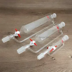 1 Stück 10ml bis 1000ml Labor-Konstantdruck-Trenn trichter mit Ptfe-Kolben gelenk größe: 19*19 #, 24*24 #, Drop-Trichter