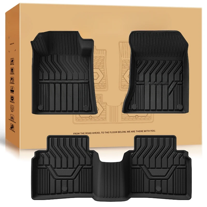 

Floor Mats Liners for Nissan Altima 2019 2020 2021 2022 2023 2024 Rubber TPE All Weather Black United States