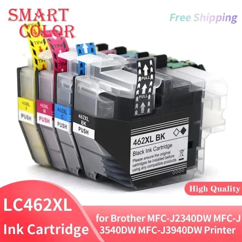 LC462XL Compatible Ink Cartridge for Brother MFC-J2340DW MFC-J3540DW MFC-J3940DW Printer Ink Cartridges LC462 Dye ink Cartridges