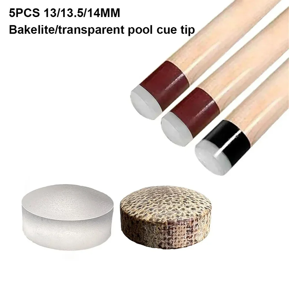 4 Farben Phenol-Breakqueue-Spitze Professionelle Billardqueue-Spitze Snookerqueue-Spitze 13/14,5/14mm Billard-Trainingszubehör – Detail 1
