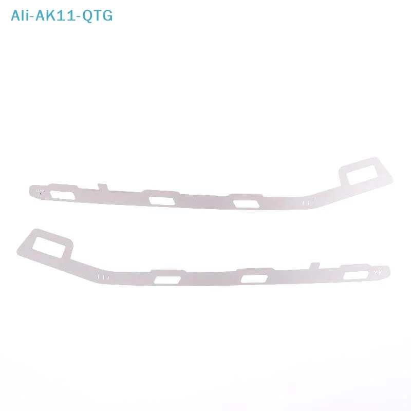 NEW 2Pcs Front Bumper Repair Metal Plate Buckle Broken Opening Rotten Buckle Repairer Bracket For 3 Axela 2013-2019
